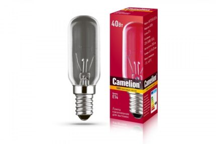 Лампа накаливания для вытяжек MIC Camelion 40 T25 CL E14