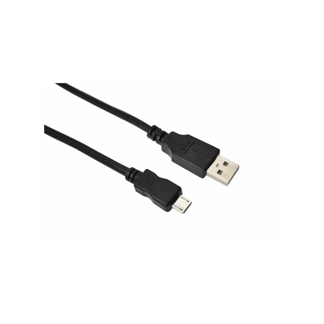 Кабель USB (шт. micro USB – шт. USB A) 1. 8 метра, черный REXANT Кабель USB (шт. micro USB - шт. USB A) 1. 8 метра, черный REXANT — изображение 1