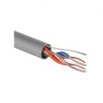 Кабель витая пара REXANT UTP 2PR 24AWG, CAT5e, бухта 305 м, серый