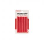 Клеевые стержни d=11,3 мм, L=100 мм, красные (упак. 6 шт.) REXANT