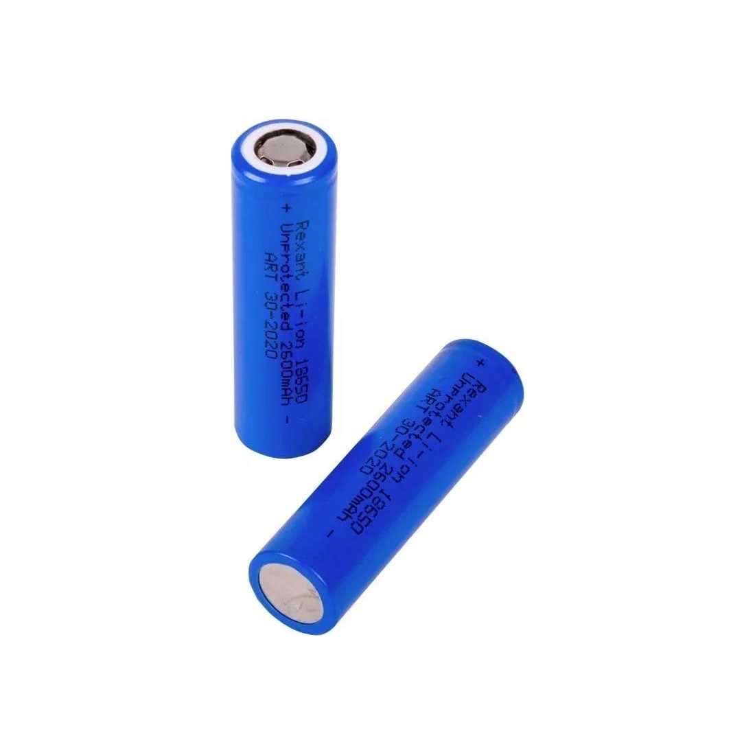Аккумулятор 18650 unprotected Li-ion 2600 mAH 3. 7 В REXANT