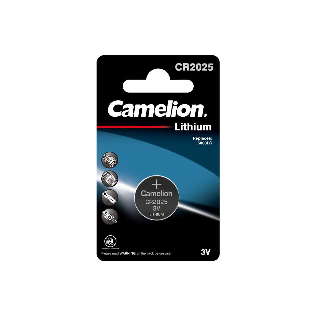 Батарейка Camelion CR2025-BP1B