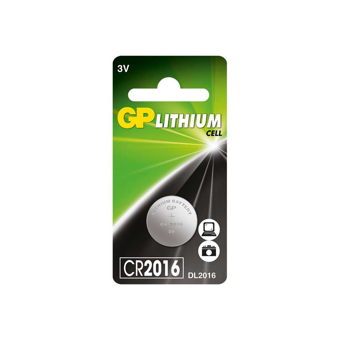 Батарейка GP Lithium CR2016 BP