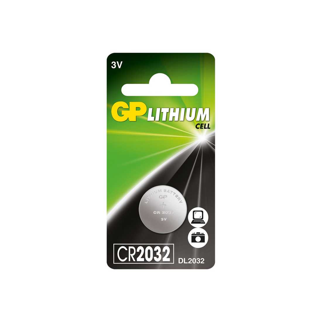 Батарейка GP Lithium CR2032 BP