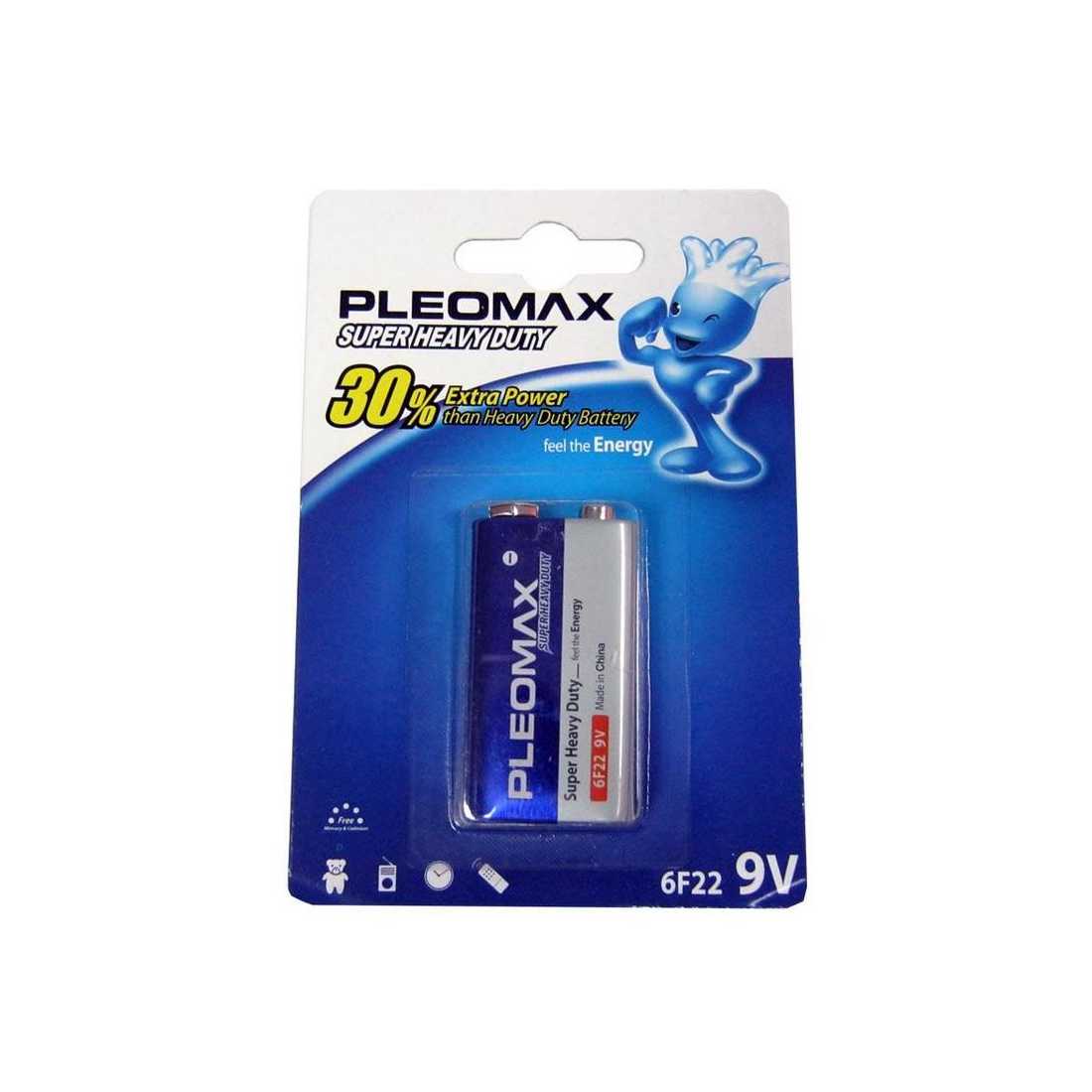 Батарейка PLEOMAX 6F22 BL1
