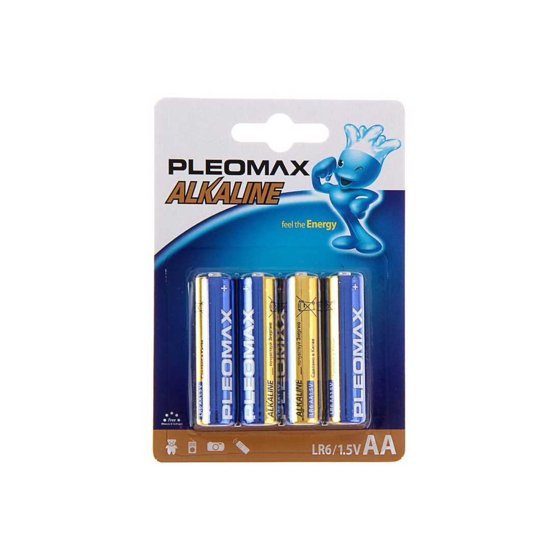 Батарейка PLEOMAX LR6 BL4