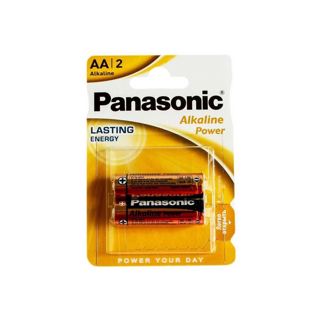Батарейка Panasonic Alkaline LR6 2BP