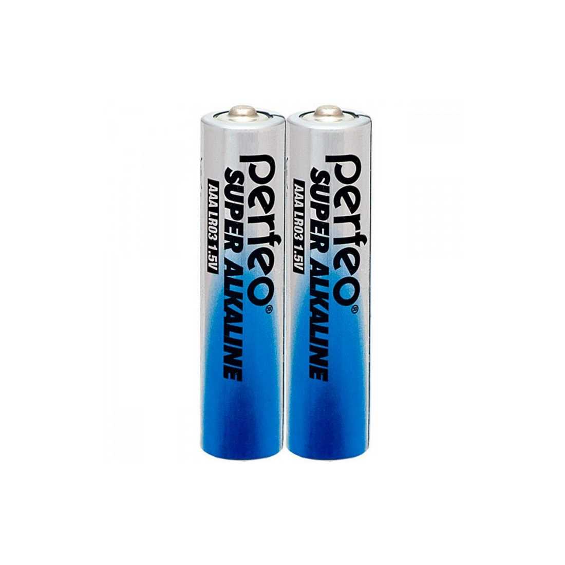 Батарейка Perfeo LR03 2SH Super Alkaline Батарейка Perfeo LR03/2SH Super Alkaline — изображение 1