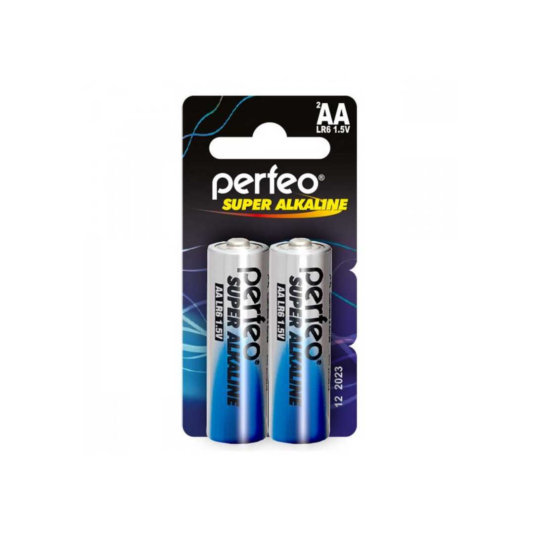 Батарейка Perfeo LR6/2BL mini Super Alkaline