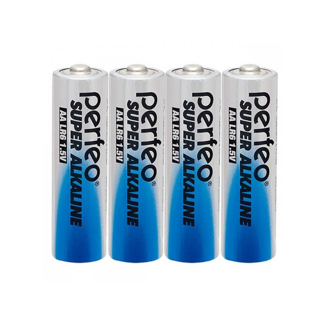 Батарейка Perfeo LR6/4SH Super Alkaline