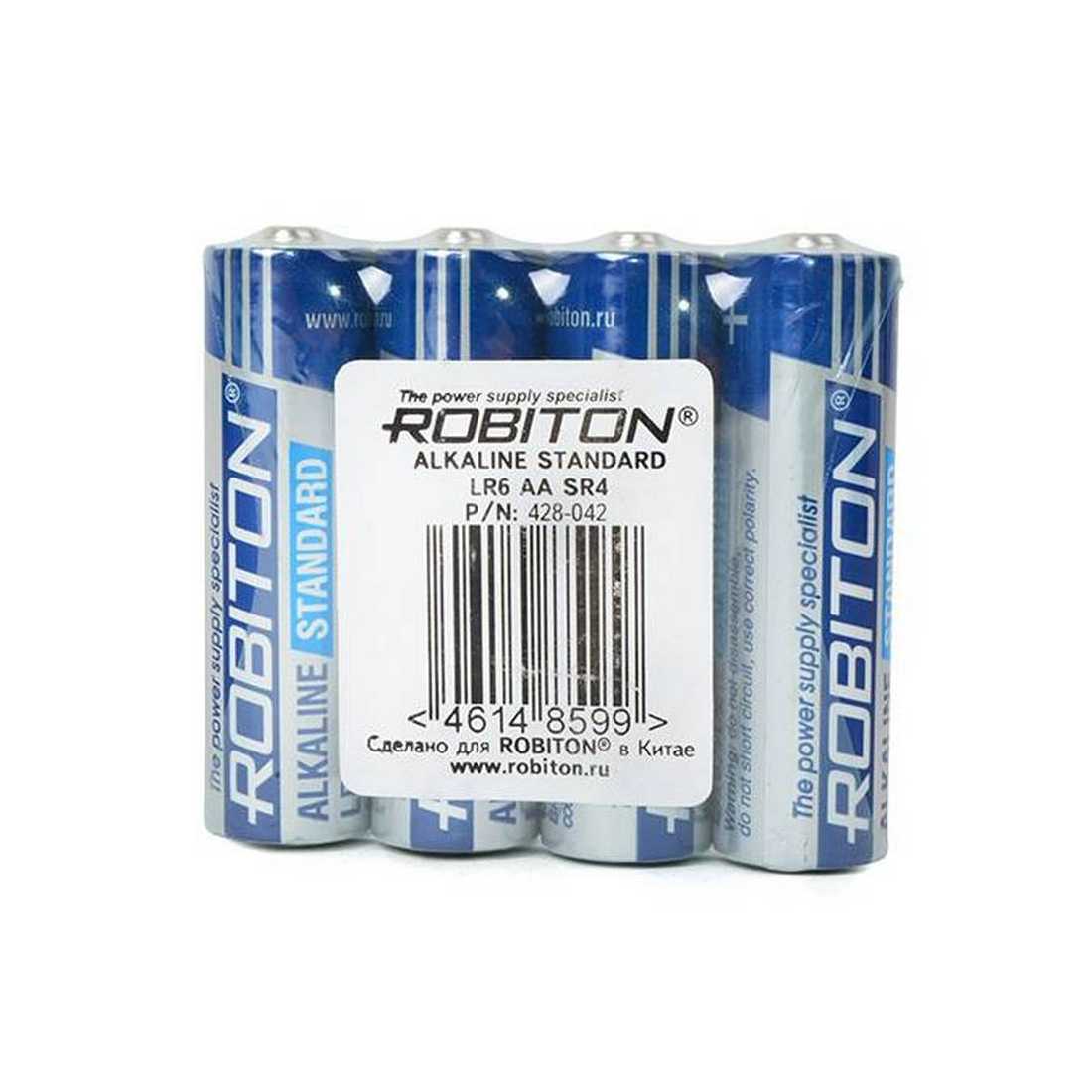 Батарейка ROBITON STANDARD LR6 SR4