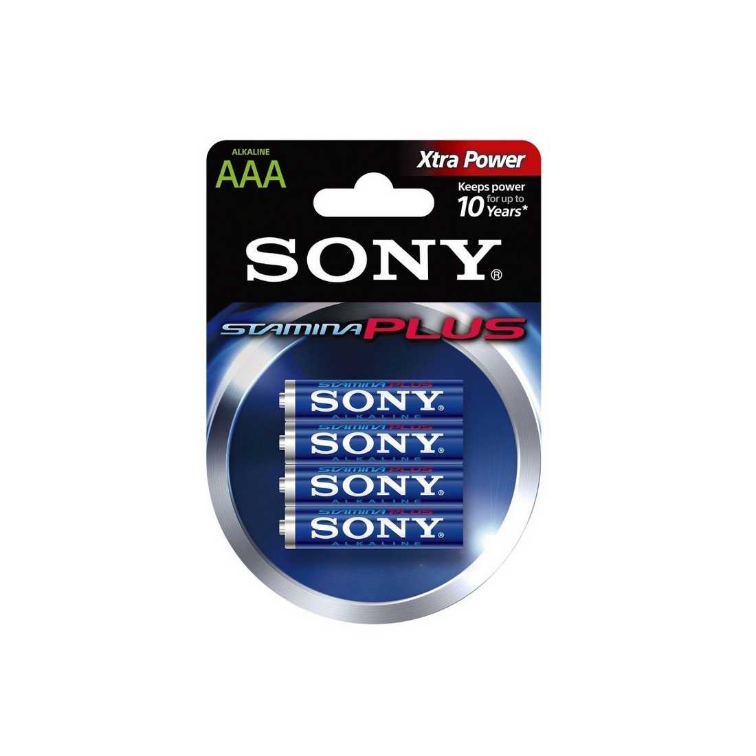 Батарейка SONY STAMINA PLUS LR03-4BL