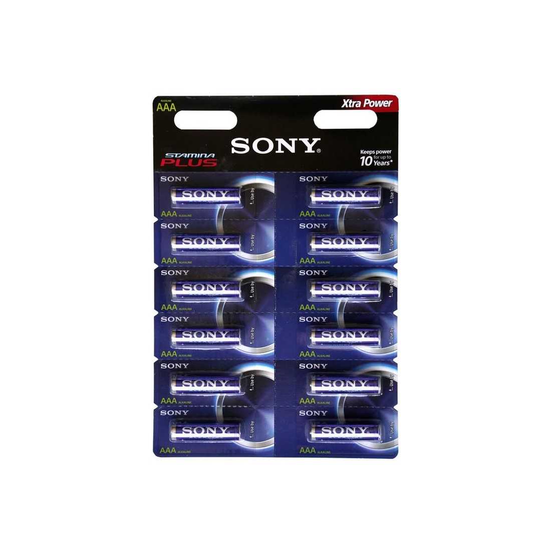Батарейка SONY STAMINA PLUS LR03 -S12D Батарейка SONY STAMINA PLUS LR03 -S12D — изображение 1