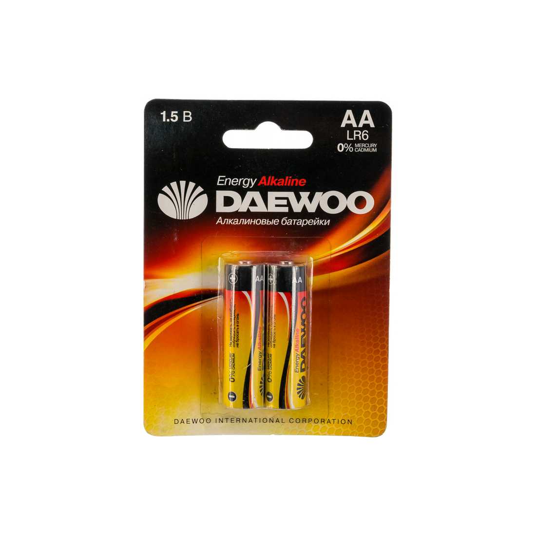 Батарейка DAEWOO ENERGY Alkaline LR6 BL2