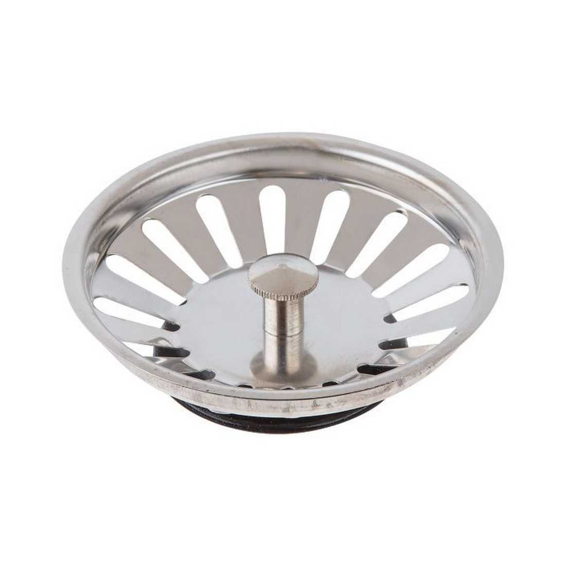 Выпуск-пробка (решетка нерж. сталь) для сифона 3 1/2", AV Engineering (AVE129702)