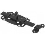 Задвижка дверная 100 мм плоская, черн.мат. STARFIX (SMP-35343-1)