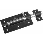 Задвижка дверная 120 мм ЗД-09, черная STARFIX (SMP-63064-1)