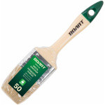 Кисть плоская 2-50мм ВОЛАТ (флейцевая малярная, дерев.рукоять) (10700-50)