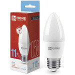 Лампа светодиодная LED-СВЕЧА-VC 11Вт 230В Е27 6500К 1050Лм IN HOME