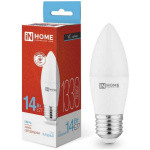 Лампа светодиодная LED-СВЕЧА-VC 14Вт 230В E27 6500K 1330Лм IN HOME