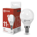 Лампа светодиодная LED-ШАР-VC 11Вт 230В Е14 4000К 990Лм IN HOME