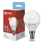 Лампа светодиодная LED-ШАР-VC 11Вт 230В Е14 6500К 1050Лм IN HOME