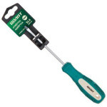 Отвертка - 4,0х100мм SL ВОЛАТ (шлицевая Slotted, двухкомп. рукоятка Anti-Slip) (17060-410)