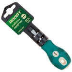 Отвертка - 5,0х 38мм SL ВОЛАТ (шлицевая Slotted, двухкомп. рукоятка Anti-Slip) (17095-530)