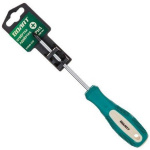 Отвертка + №1 100мм PH ВОЛАТ (крестовая Phillips, двухкомп. рукоятка Anti-Slip) (17040-110)