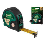Рулетка 10м/25мм обрезин. корп. ВОЛАТ (3 мех. фиксации, ABS+TPR, 2-х стор. шкала нанесения, 2-х стор. магнитный зацеп) (20070-1025)