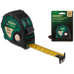 Рулетка 3м/16мм обрезин. корп. ВОЛАТ (3 мех. фиксации, ABS+TPR, 2-х стор. шкала нанесения, 2-х стор. магнитный зацеп) (20070-316)