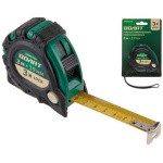 Рулетка 3м/19мм обрезин. корп. ВОЛАТ (3 мех. фиксации, ABS+TPR) (20040-319)