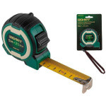 Рулетка 5м/25мм двухкомпон. корп. ВОЛАТ (1 мех. фиксации, ABS+TPR, УФ кольцо на корпусе рулетки) (20060-525)