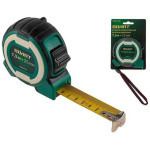 Рулетка 7,5м/25мм двухкомпон. корп. ВОЛАТ (1 мех. фиксации, ABS+TPR, УФ кольцо на корпусе рулетки) (20060-725)