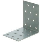 Уголок крепежный равносторонний 100х160х160 мм KUR белый цинк STARFIX (SMP-26448-1)