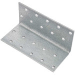 Уголок крепежный равносторонний 80х60х60 мм KUR белый цинк STARFIX (SMP-26238-1)