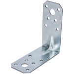 Уголок крепежный усиленный 40х90х90 мм С 2.0 мм белый цинк STARFIX (SMP-44248-1)