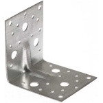 Уголок крепежный усиленный 65х90х90 мм 1.8 мм белый цинк STARFIX (SMP-78060-1)