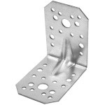 Уголок крепежный усиленный 65х90х90 мм С 2.0 мм белый цинк STARFIX (SMP-44273-1)