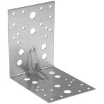 Уголок крепежный усиленный 90х100х100 мм KUU 2.5 мм белый цинк STARFIX (SMP-47311-1)