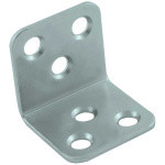 Уголок мебельный 30х30х30 мм белый цинк STARFIX (SMM1-65892)