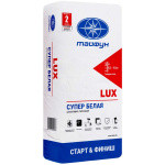 Гипсовая шпатлевка белая LUX 15 кг