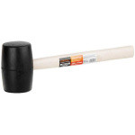 Киянка резиновая черная 0,68кг с дер. ручкой STARTUL MASTER (ST2010-75) (ST2010-75)