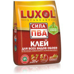 Клей обойный “LUXOL сила ПВА ” 200 г. пакет standart
