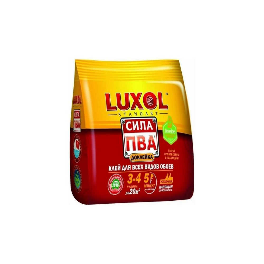 Клей обойный «LUXOL сила ПВА» (Standart), 100 г Клей обойный «LUXOL сила ПВА» (Standart), 100 г — изображение 1
