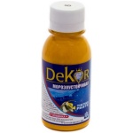 Колер DEKOR №6 апельсиновый 0,1 кг