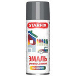 Краска-эмаль аэрозольная универсальная серый 7024 STARFIX 520 мл (SM-101052-1)