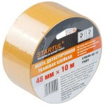 Лента двухсторонняя тканевая клейк. 48ммх10м STARTUL PROFI (ST9049-48-10) (Скотч тканевый двусторонний) (ST9049-48-10)
