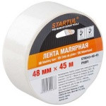 Лента малярная 48ммх45м STARTUL PROFI (ST9043-48-45), белая (ST9043-48-45)