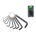 Набор ключей шестигр. 1,5-10мм 10шт коротк. ВОЛАТ (11005-10)